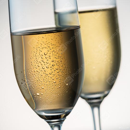 cold champagne glasses with dew  : Stock Photo or Stock Video Download rcfotostock photos, images and assets rcfotostock | RC Photo Stock.: