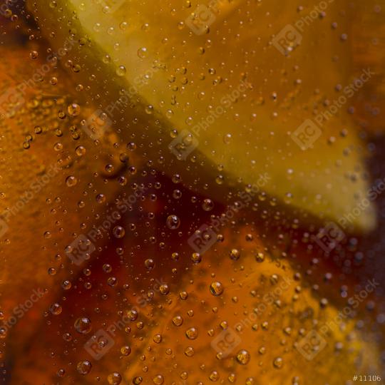 cold cola with ice cubes and lemon background  : Stock Photo or Stock Video Download rcfotostock photos, images and assets rcfotostock | RC Photo Stock.: