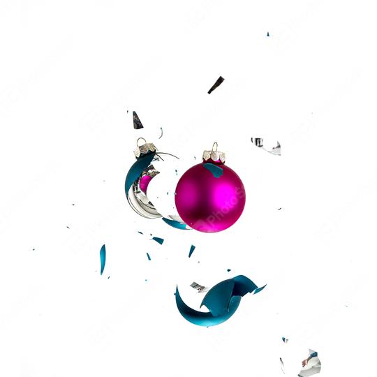 colliding christmas balls  : Stock Photo or Stock Video Download rcfotostock photos, images and assets rcfotostock | RC Photo Stock.: