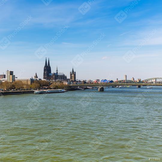 Cologne cathedral at spring  : Stock Photo or Stock Video Download rcfotostock photos, images and assets rcfotostock | RC Photo Stock.: