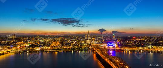 Cologne city at sunset  : Stock Photo or Stock Video Download rcfotostock photos, images and assets rcfotostock | RC Photo Stock.: