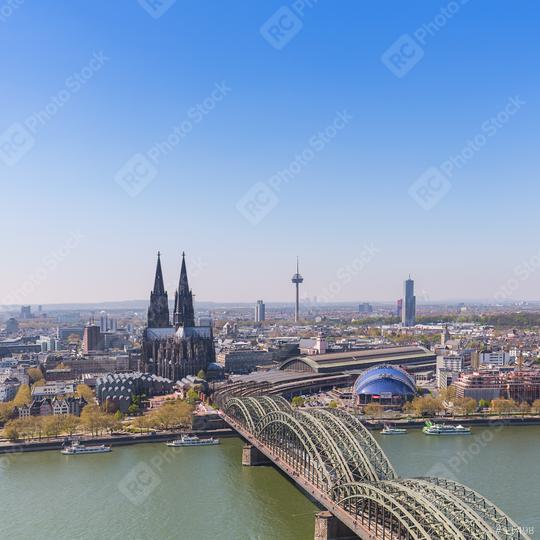 Cologne city in germany at spring  : Stock Photo or Stock Video Download rcfotostock photos, images and assets rcfotostock | RC Photo Stock.: