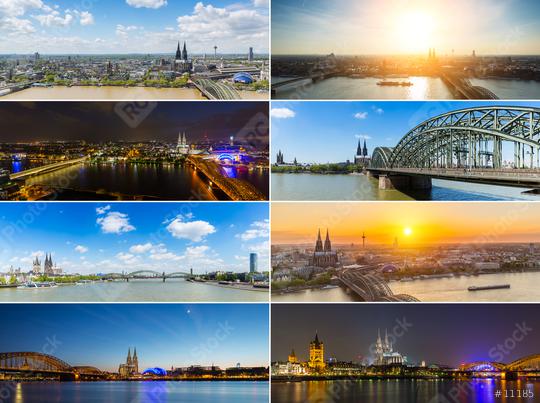 Cologne city panorama collage  : Stock Photo or Stock Video Download rcfotostock photos, images and assets rcfotostock | RC Photo Stock.: