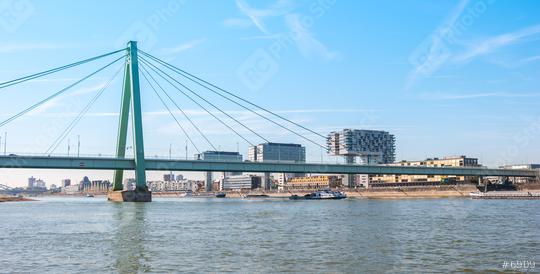 Cologne city skyline and crane houses  : Stock Photo or Stock Video Download rcfotostock photos, images and assets rcfotostock | RC Photo Stock.: