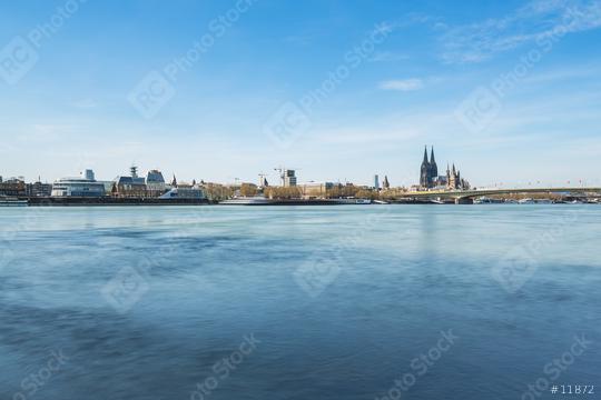 Cologne City Skyline at spring  : Stock Photo or Stock Video Download rcfotostock photos, images and assets rcfotostock | RC Photo Stock.: