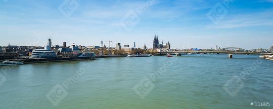 Cologne City skyline at the rhine  : Stock Photo or Stock Video Download rcfotostock photos, images and assets rcfotostock | RC Photo Stock.: