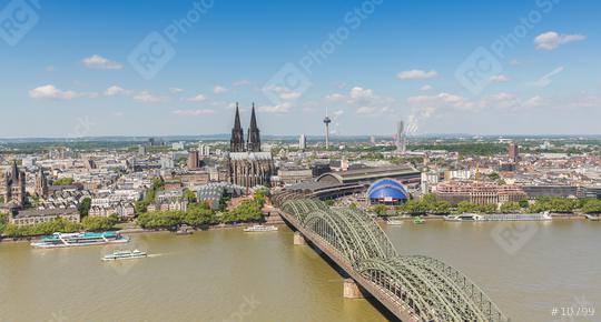 cologne city with cathedral at spring  : Stock Photo or Stock Video Download rcfotostock photos, images and assets rcfotostock | RC Photo Stock.: