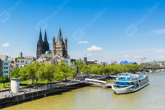 cologne city with Cologne cathedral   : Stock Photo or Stock Video Download rcfotostock photos, images and assets rcfotostock | RC Photo Stock.: