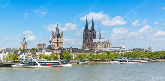 cologne Cityscape at summer  : Stock Photo or Stock Video Download rcfotostock photos, images and assets rcfotostock | RC Photo Stock.: