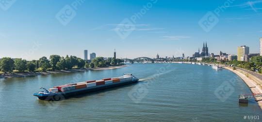 Cologne, Germany aerial view over the Rhine River  : Stock Photo or Stock Video Download rcfotostock photos, images and assets rcfotostock | RC Photo Stock.: