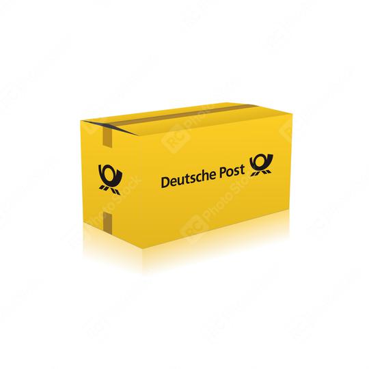 COLOGNE, GERMANY November, 2010: DEUTSCHE POST cargo Package delivery packaging service and parcels transportation. Deutsche Post AG is a German courier company and the world  : Stock Photo or Stock Video Download rcfotostock photos, images and assets rcfotostock | RC Photo Stock.: