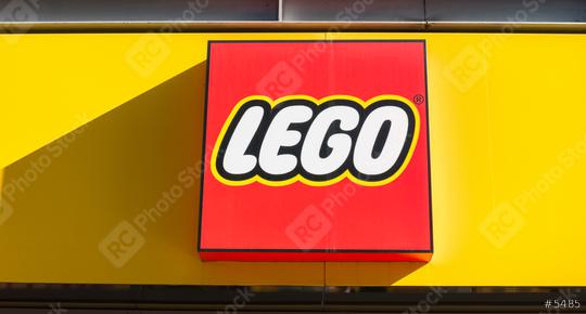 COLOGNE, GERMANY OCTOBER, 2017: Lego logo on a store front. Lego is a line of plastic construction toys that are manufactured by The Lego Group, a privately held company based in Billund, Denmark.  : Stock Photo or Stock Video Download rcfotostock photos, images and assets rcfotostock | RC Photo Stock.: