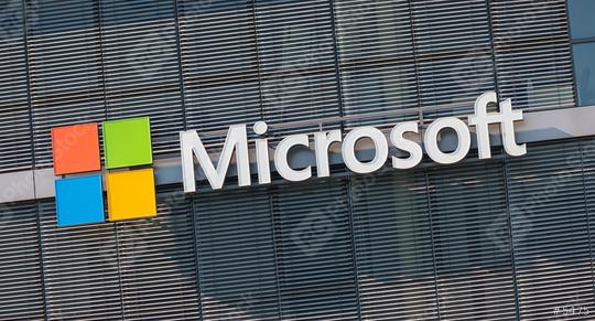 COLOGNE, GERMANY OCTOBER, 2017: Microsoft logo on a wall. Microsoft is an international corporation that develops, supports and sells computer software and services worldwide.  : Stock Photo or Stock Video Download rcfotostock photos, images and assets rcfotostock | RC Photo Stock.: