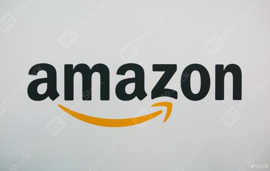 COLOGNE, GERMANY SEPTEMBER, 2017: Amazon Logo. Amazon Inc is the an American electronic e-commerce company.  : Stock Photo or Stock Video Download rcfotostock photos, images and assets rcfotostock | RC Photo Stock.: