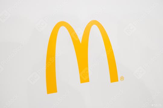 COLOGNE, GERMANY SEPTEMBER, 2017: McDonalds logo sign. It is the world