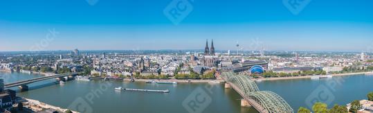 Cologne Panorama  : Stock Photo or Stock Video Download rcfotostock photos, images and assets rcfotostock | RC Photo Stock.: