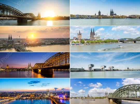 Cologne panorama skyline collage  : Stock Photo or Stock Video Download rcfotostock photos, images and assets rcfotostock | RC Photo Stock.: