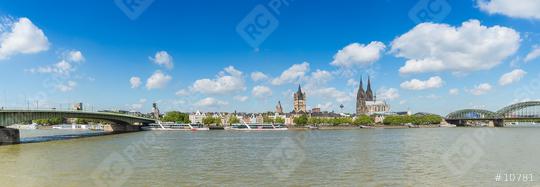 Cologne rhine shore panorama  : Stock Photo or Stock Video Download rcfotostock photos, images and assets rcfotostock | RC Photo Stock.: