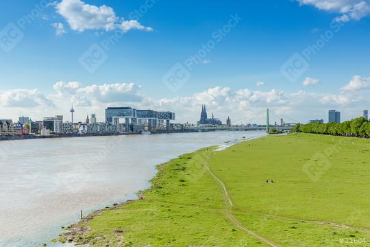 Cologne skyline view at summer in germany  : Stock Photo or Stock Video Download rcfotostock photos, images and assets rcfotostock | RC Photo Stock.: