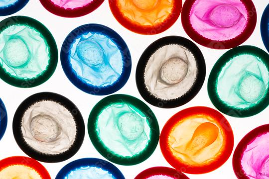 Colorful condoms  : Stock Photo or Stock Video Download rcfotostock photos, images and assets rcfotostock | RC Photo Stock.: