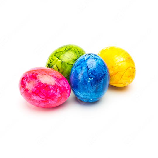 colorful easter eggs isolated on white  : Stock Photo or Stock Video Download rcfotostock photos, images and assets rcfotostock | RC Photo Stock.: