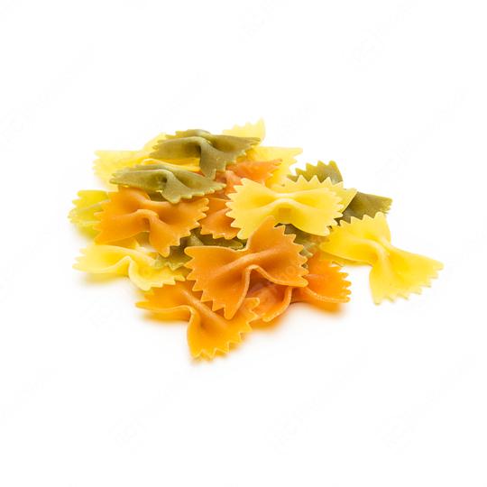 colorful Farfalle pasta noodles  : Stock Photo or Stock Video Download rcfotostock photos, images and assets rcfotostock | RC Photo Stock.: