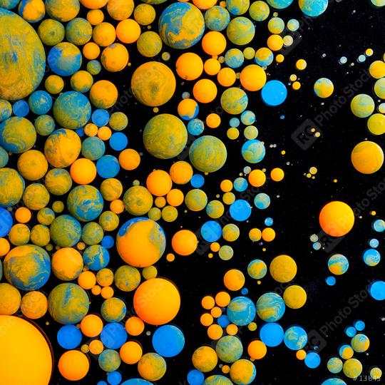 Colorful ink balls  : Stock Photo or Stock Video Download rcfotostock photos, images and assets rcfotostock | RC Photo Stock.: