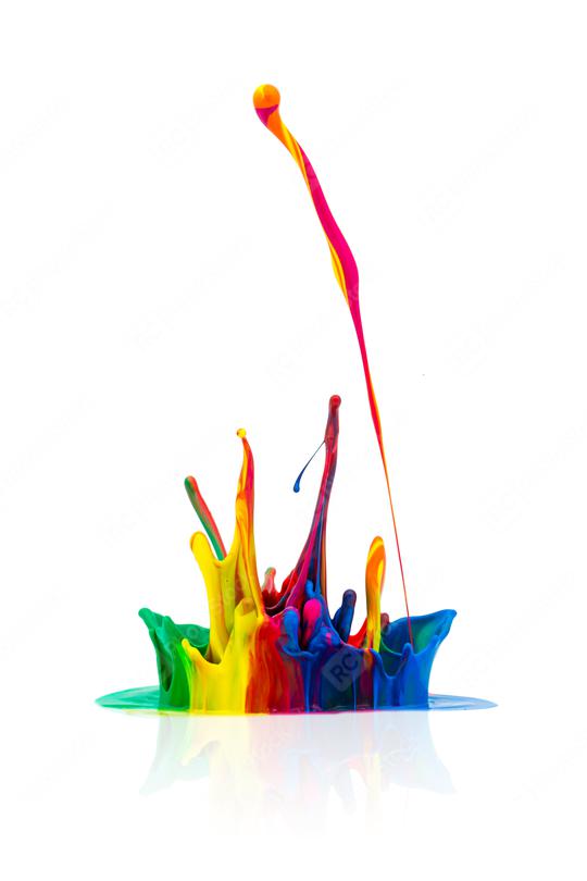 Colorful paint splashing  : Stock Photo or Stock Video Download rcfotostock photos, images and assets rcfotostock | RC Photo Stock.:
