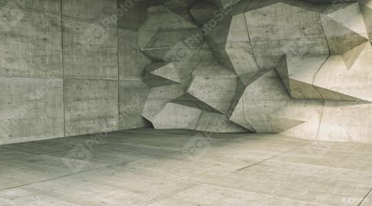 concrete cube polygonal wall room background - 3D Rendering  : Stock Photo or Stock Video Download rcfotostock photos, images and assets rcfotostock | RC Photo Stock.: