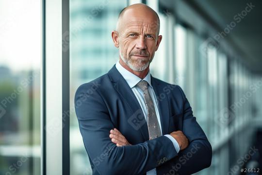 Confident mature businessman standing by office windows  : Stock Photo or Stock Video Download rcfotostock photos, images and assets rcfotostock | RC Photo Stock.: