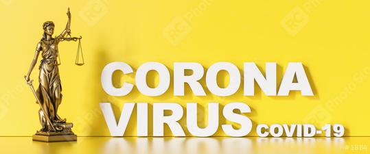 coronavirus covid-19 and Statue of Justice - law concept   : Stock Photo or Stock Video Download rcfotostock photos, images and assets rcfotostock | RC Photo Stock.: