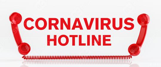 Coronavirus hotline with Covid-19 virus and a red telephone  : Stock Photo or Stock Video Download rcfotostock photos, images and assets rcfotostock | RC Photo Stock.: