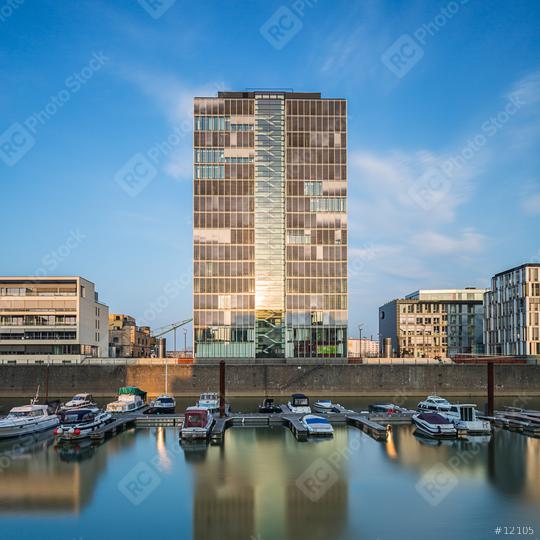 crane house at the Rheinauhafen  : Stock Photo or Stock Video Download rcfotostock photos, images and assets rcfotostock | RC Photo Stock.: