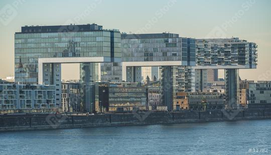 crane houses at cologne  : Stock Photo or Stock Video Download rcfotostock photos, images and assets rcfotostock | RC Photo Stock.: