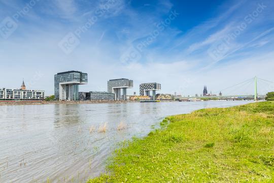 crane houses in cologne   : Stock Photo or Stock Video Download rcfotostock photos, images and assets rcfotostock | RC Photo Stock.: