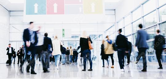 crowd of anonymous blurred business people at a trade fair  : Stock Photo or Stock Video Download rcfotostock photos, images and assets rcfotostock | RC Photo Stock.: