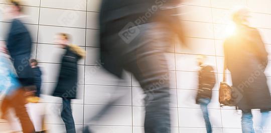 Crowd of anonymous people walking in the street  : Stock Photo or Stock Video Download rcfotostock photos, images and assets rcfotostock | RC Photo Stock.: