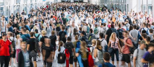 crowd of blurred people at a trade fair  : Stock Photo or Stock Video Download rcfotostock photos, images and assets rcfotostock | RC Photo Stock.:
