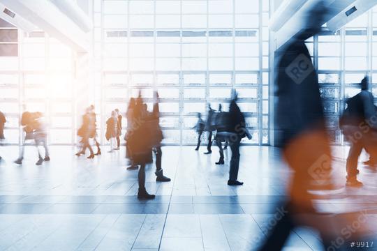 crowd of Blurred people rushing at a business center  : Stock Photo or Stock Video Download rcfotostock photos, images and assets rcfotostock | RC Photo Stock.: