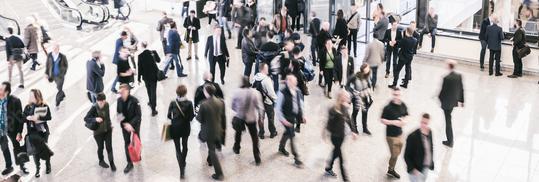 Crowd of business people on a Trade fair  : Stock Photo or Stock Video Download rcfotostock photos, images and assets rcfotostock | RC Photo Stock.: