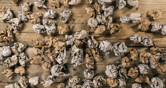 crumpled paper balls on a wooden table. Brainstorming Concept image  : Stock Photo or Stock Video Download rcfotostock photos, images and assets rcfotostock | RC Photo Stock.: