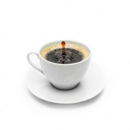 cup of coffee with drop  : Stock Photo or Stock Video Download rcfotostock photos, images and assets rcfotostock | RC Photo Stock.: