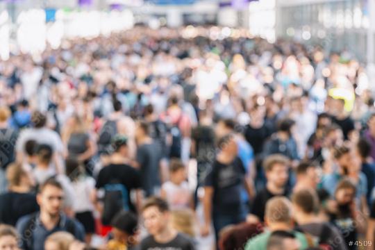 defocused people at a trade show  : Stock Photo or Stock Video Download rcfotostock photos, images and assets rcfotostock | RC Photo Stock.: