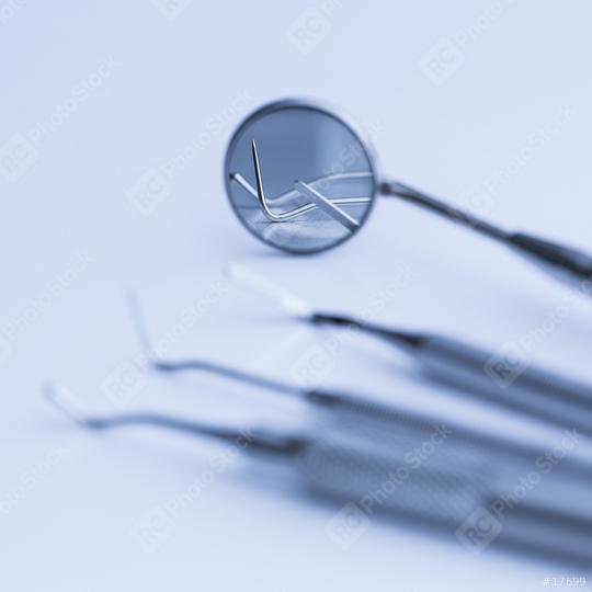 Dental equipment mirror with tools dentist medicine  : Stock Photo or Stock Video Download rcfotostock photos, images and assets rcfotostock | RC Photo Stock.: