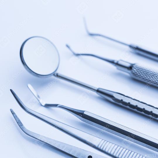 Dentist basic cutlery instruments for tooth loss  : Stock Photo or Stock Video Download rcfotostock photos, images and assets rcfotostock | RC Photo Stock.: