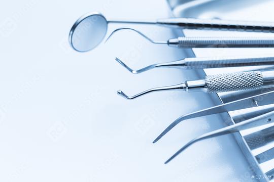 dentist equipment on a tray dental medicine  : Stock Photo or Stock Video Download rcfotostock photos, images and assets rcfotostock | RC Photo Stock.: