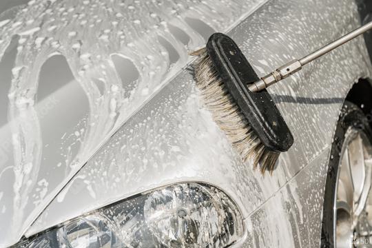 detail of a car wash with brush and soap  : Stock Photo or Stock Video Download rcfotostock photos, images and assets rcfotostock | RC Photo Stock.: