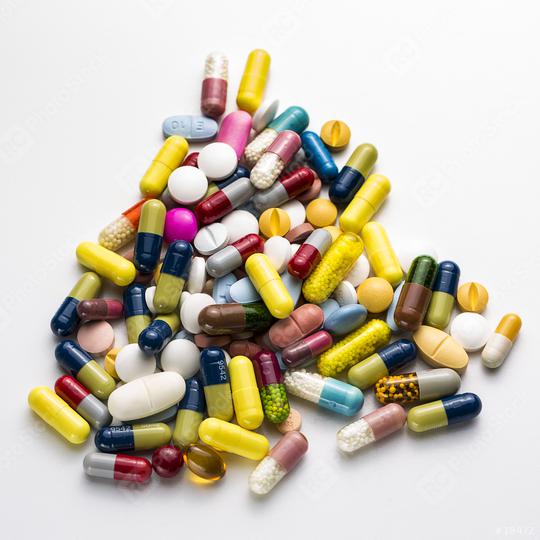diferent capsule pills mix heap Tablets therapy drugs doctor flu antibiotic pharmacy medicine medical  : Stock Photo or Stock Video Download rcfotostock photos, images and assets rcfotostock | RC Photo Stock.: