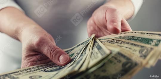 Displaying a Spread of Cash  : Stock Photo or Stock Video Download rcfotostock photos, images and assets rcfotostock | RC Photo Stock.: