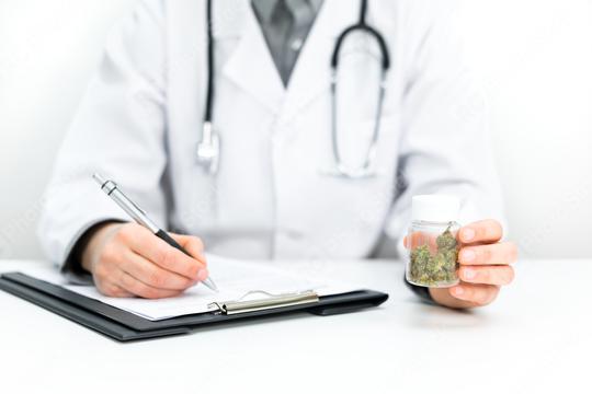 Doctor prescribes CBD for pain relief and healing. Doc holds medical marijuana in hand, offers medical cannabis, legal light medication, alternative remedies or medicines, medicine concept to patien  : Stock Photo or Stock Video Download rcfotostock photos, images and assets rcfotostock | RC Photo Stock.: